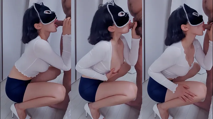 Bokep Indo Disepongin Istri Cantik Sepulang Ngantor