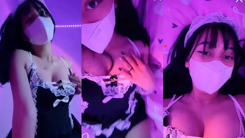 Bokep Indo Gadis 18yo Kostum Maid Toge Joget