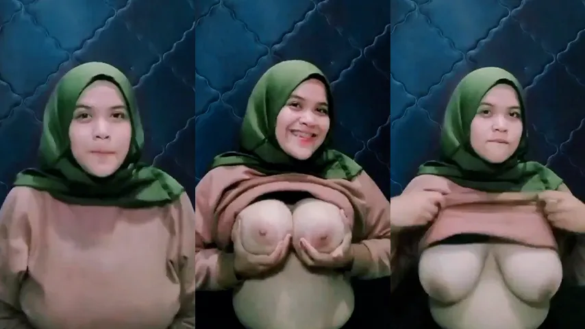 Bokep Indo Kerudung Ijo Pamer Toket Viral