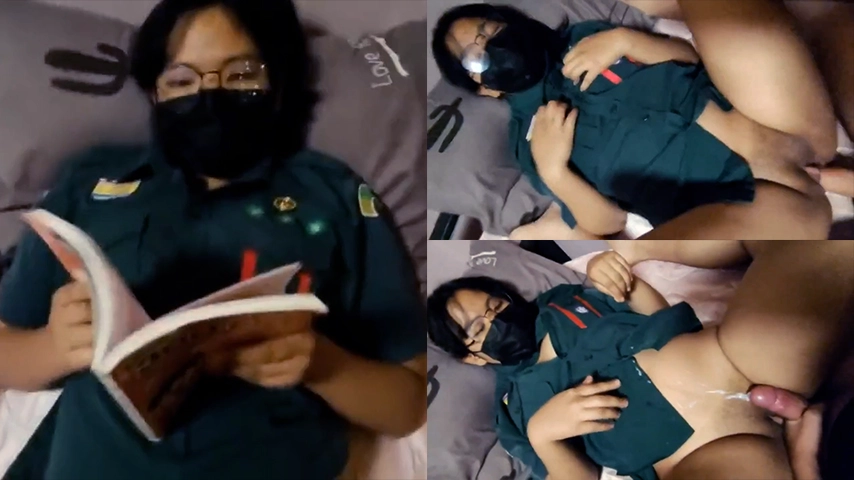 Bokep Indo SMA Lagi Belajar Kena Sodok Pacar